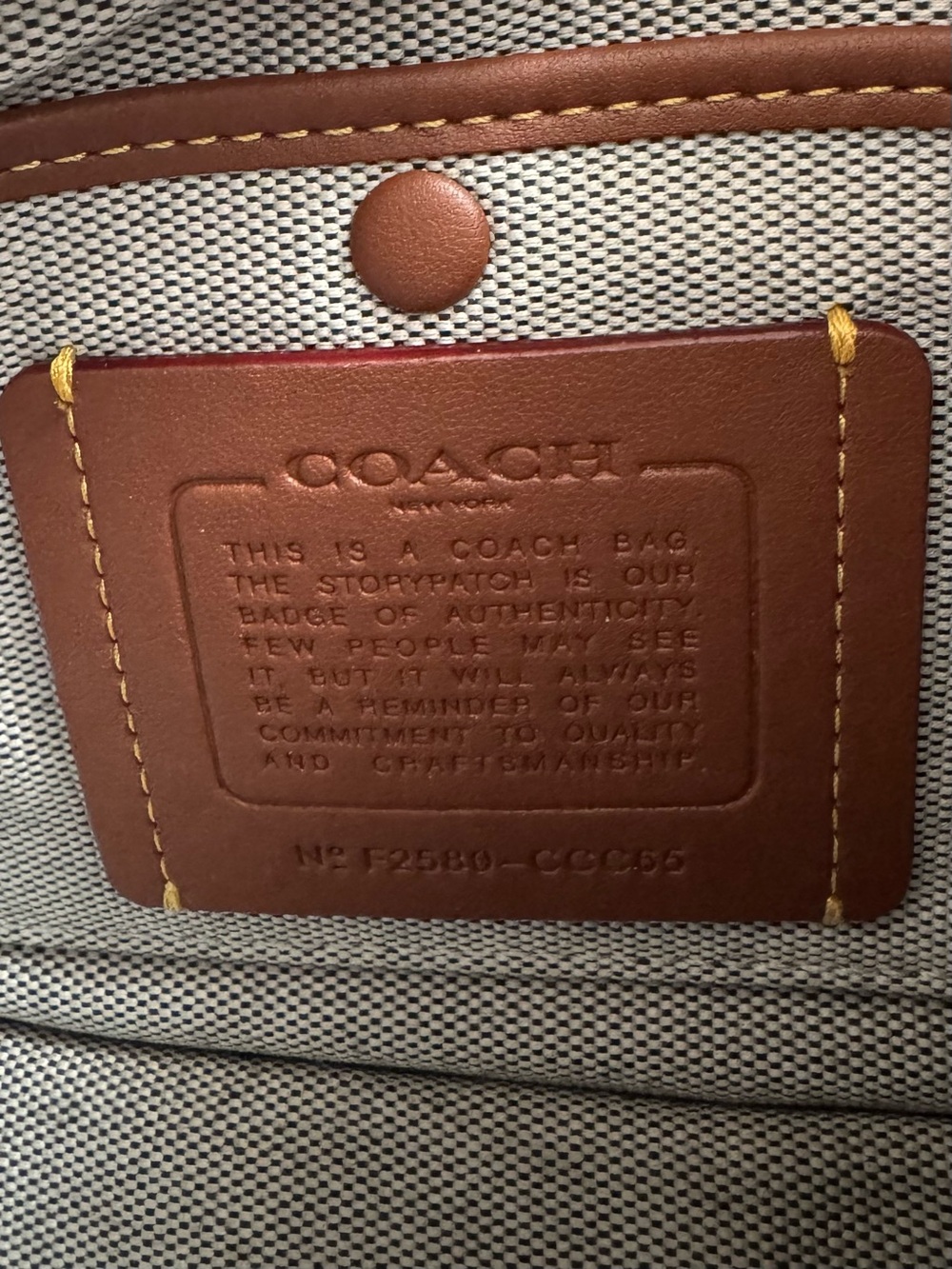 Coach Loved Leather Waverly - Picture 5 of 8
